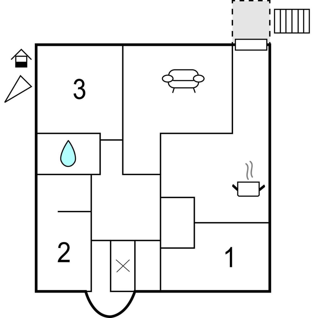Amazing Apartment In Karlshausen With Kitchen エクステリア 写真